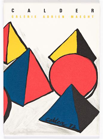 ALEXANDER CALDER Three volumes of Derrière le Miroir.